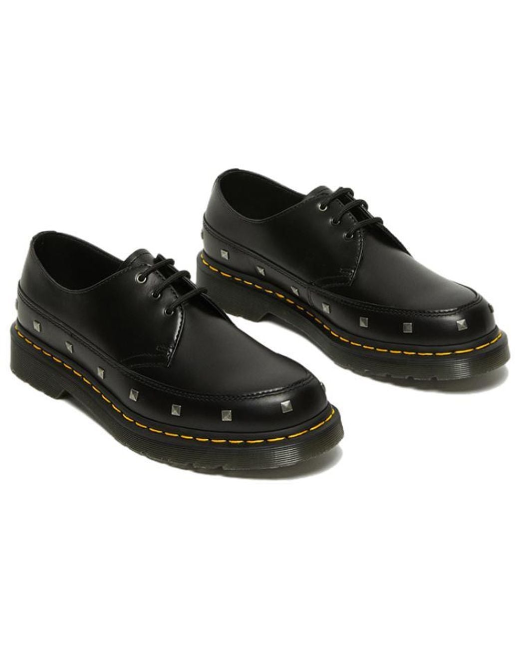 Dr. Martens Black 1461 Stud Ll
