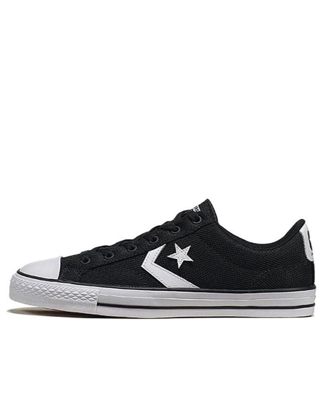 Converse Black Star Player Ox Sneaker Schwarz for men