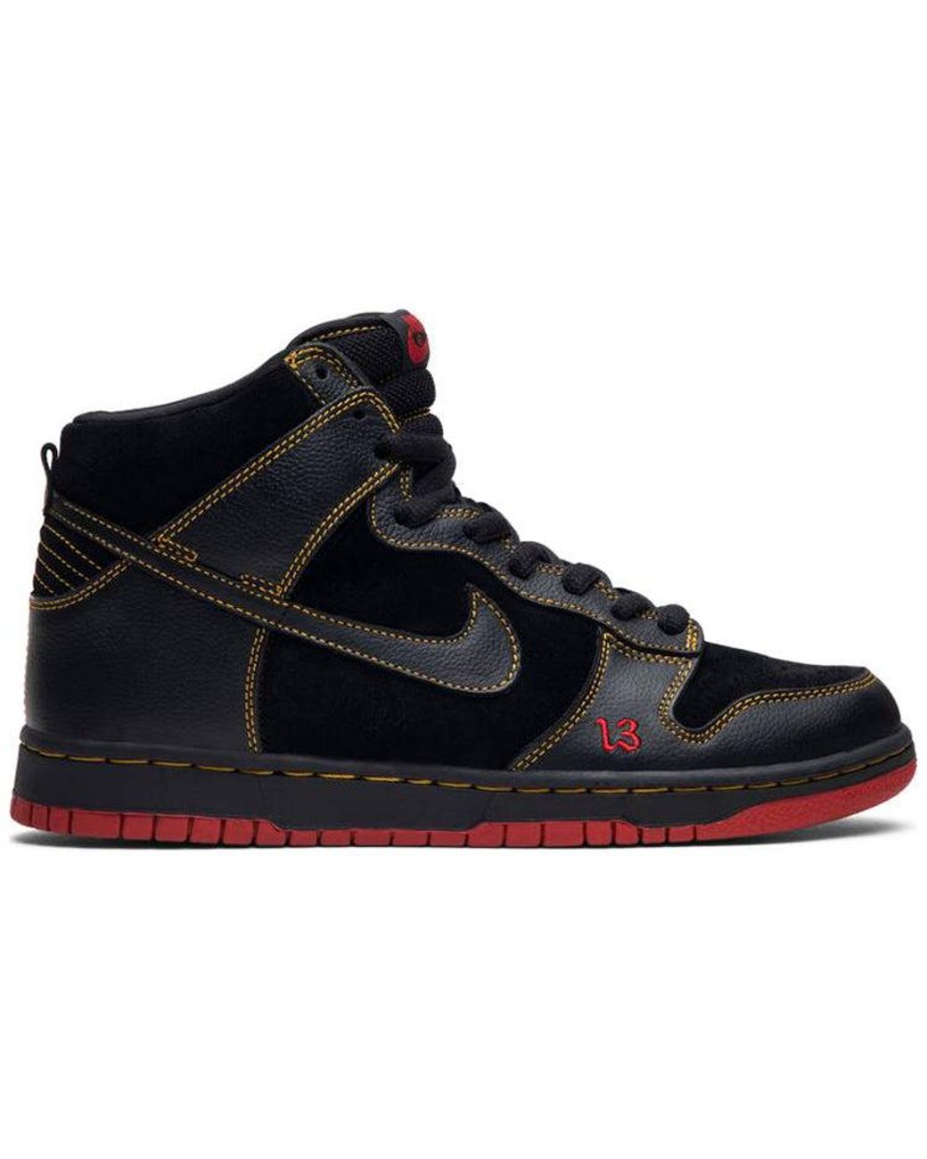 Nike Sb Dunk High Pro Unlucky in Black for Men Lyst UK