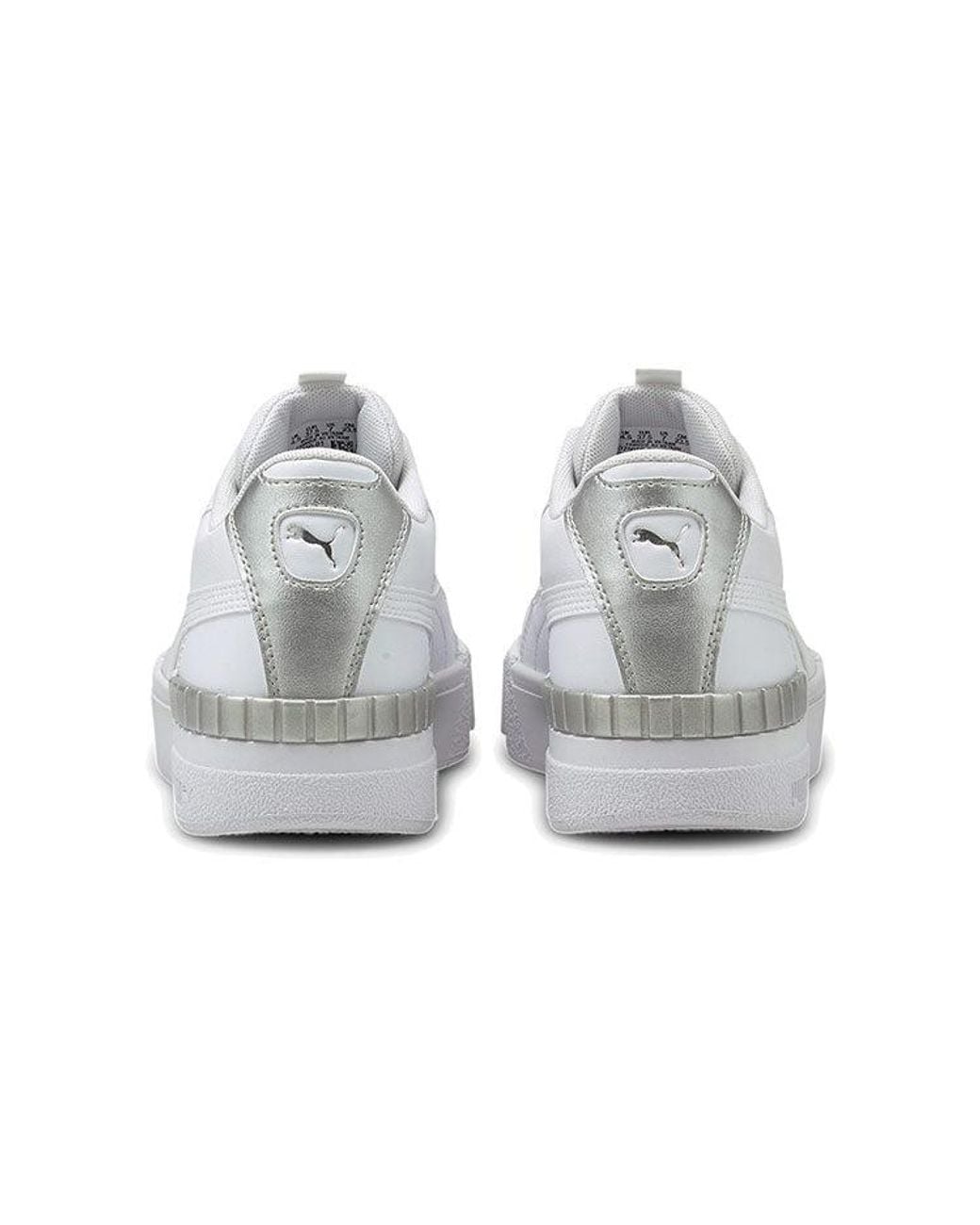 PUMA White (Wmns) Cali Sport 'Metallic