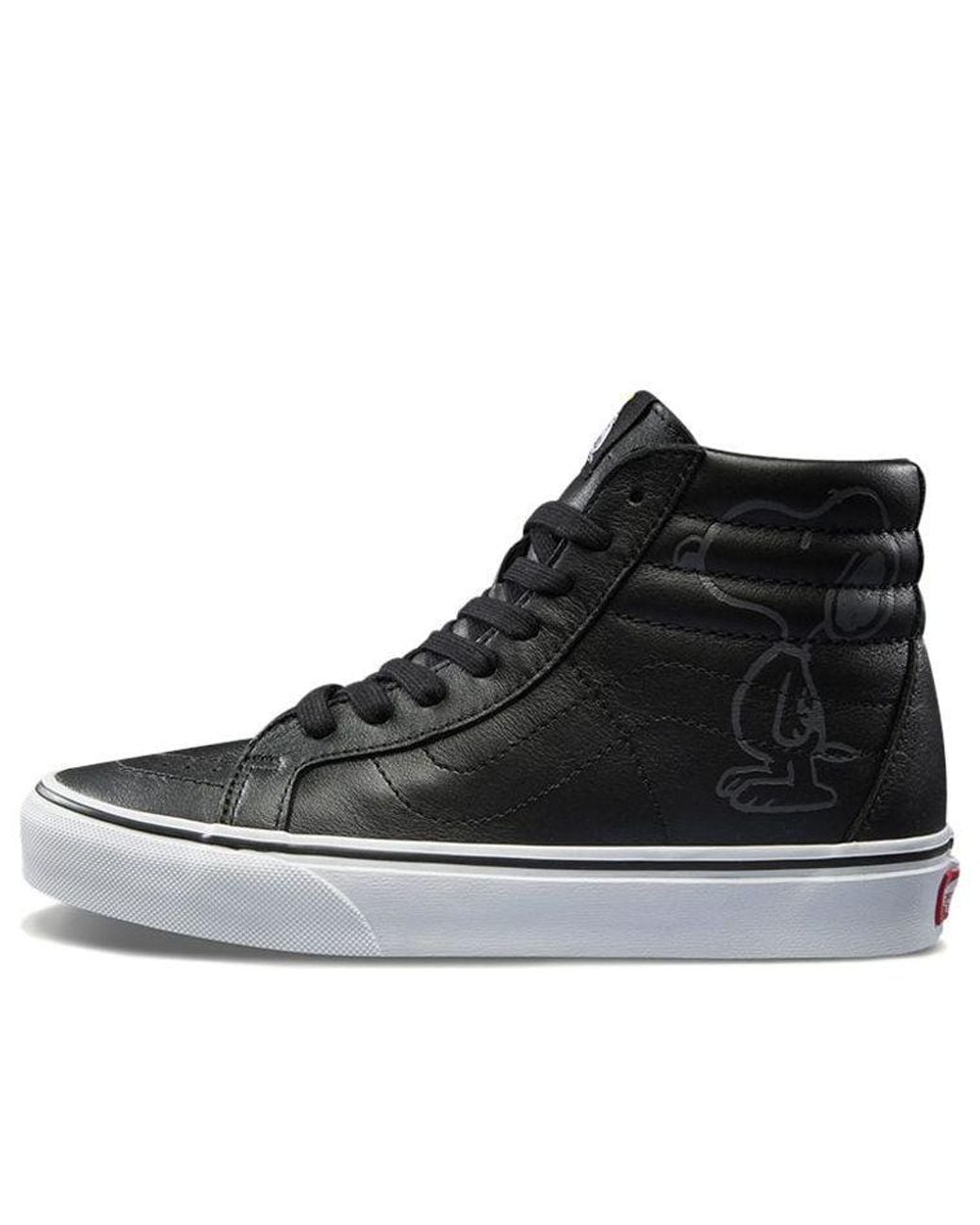 Vans Black Peanuts X Sk8-Hi Reissue 'Snoopy' for men