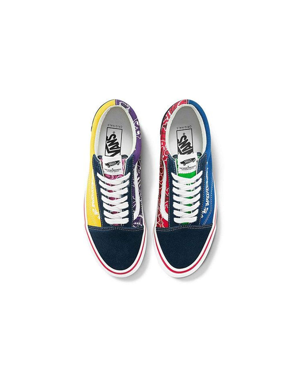 Vans Blue Bedwin & The Heartbreakers X Old Skool 'Bandana Pack' for men