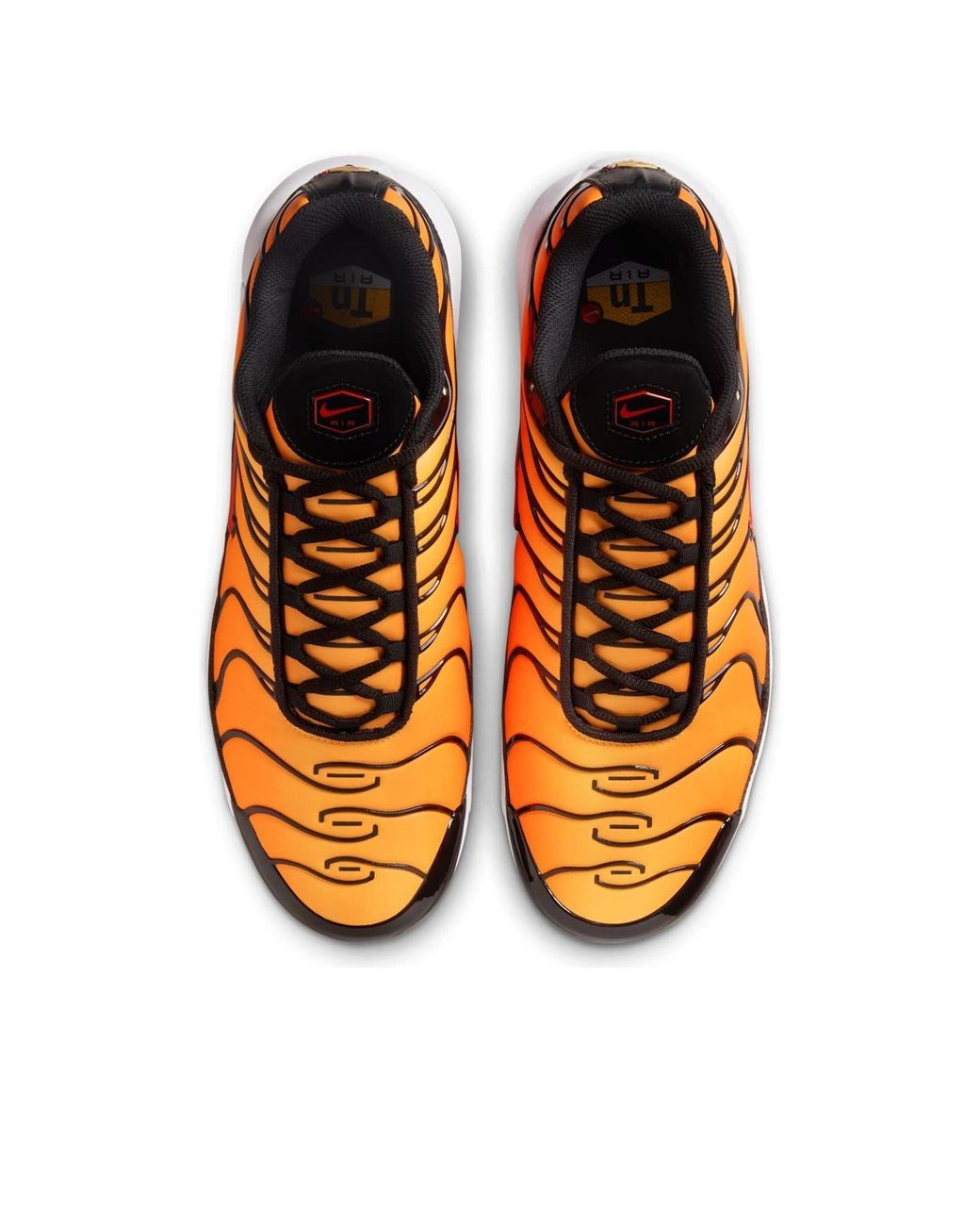 Nike Orange Air Max Plus G Golf Shoes for men