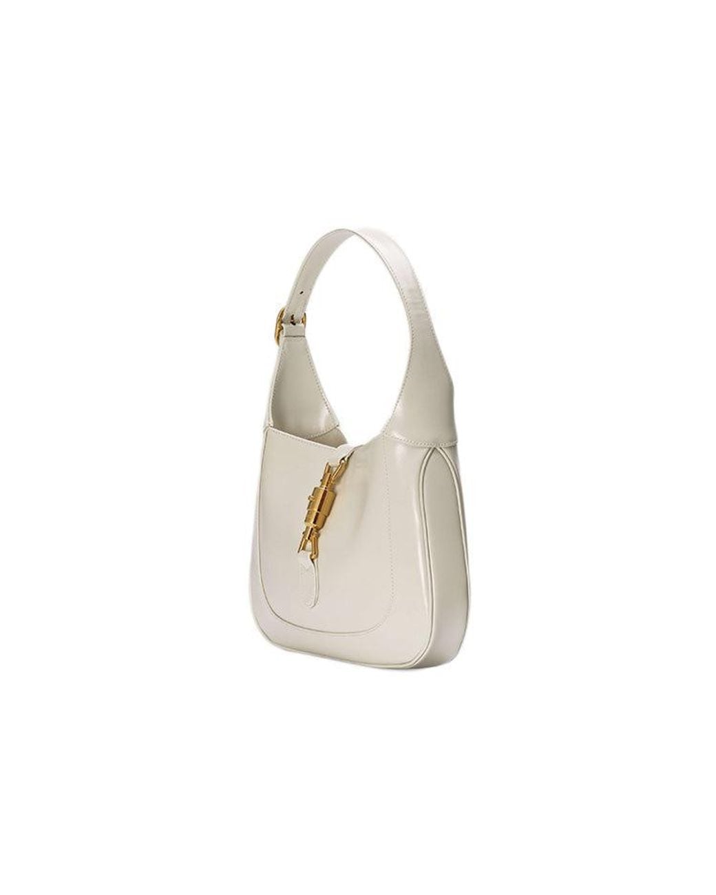 Gucci White Small Jackie 1961 Shoulder Bag