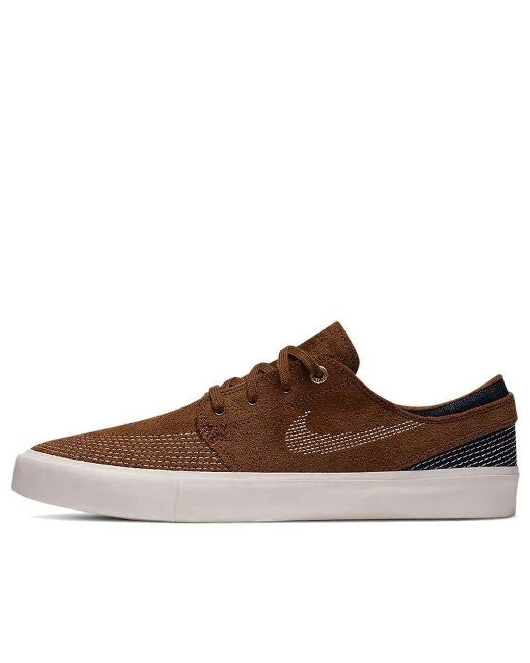 Nike Zoom Stefan Janoski Rm Premium Sb in Brown for Men | Lyst