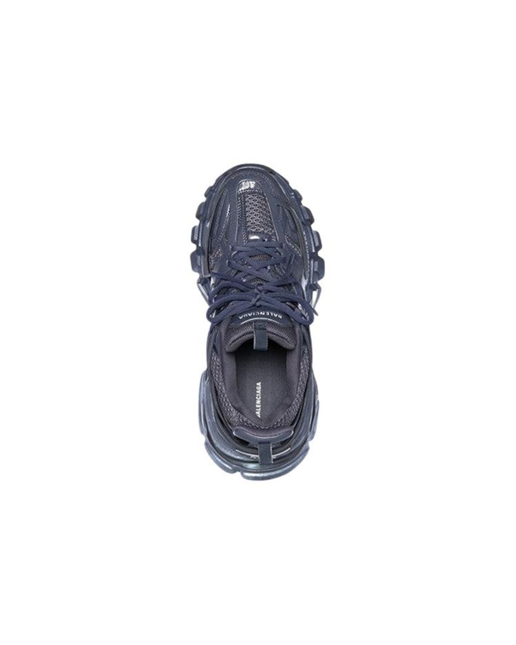 Balenciaga Blue Track 1.0 Sneakers 'Metallic' for men