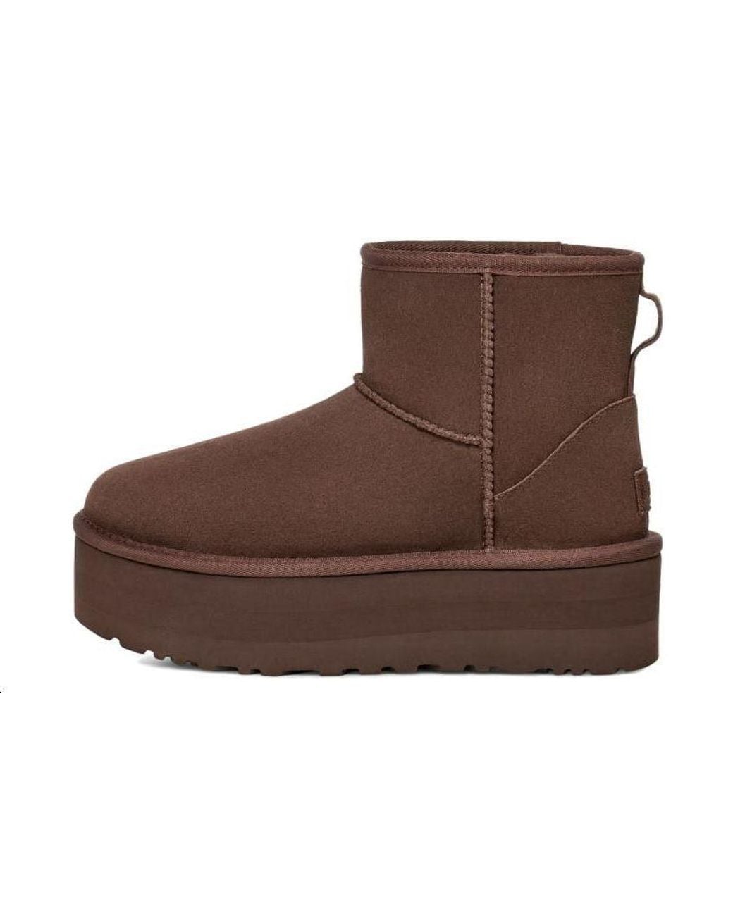 Ugg Brown (Wmns) Classic Mini Platform 'Burnt Cedar'