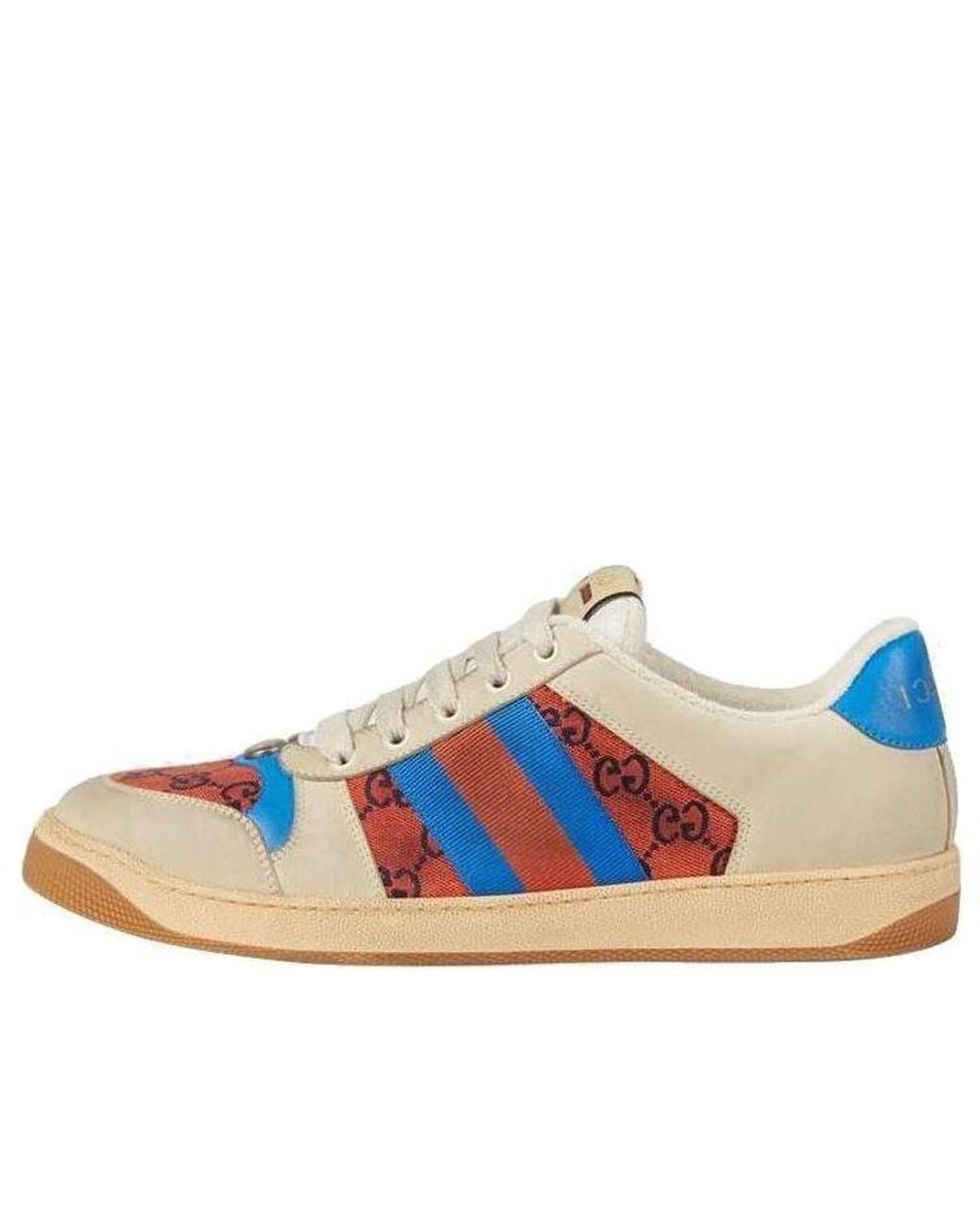 Gucci Blue (Wmns) Screener Gg Canvas Vintage
