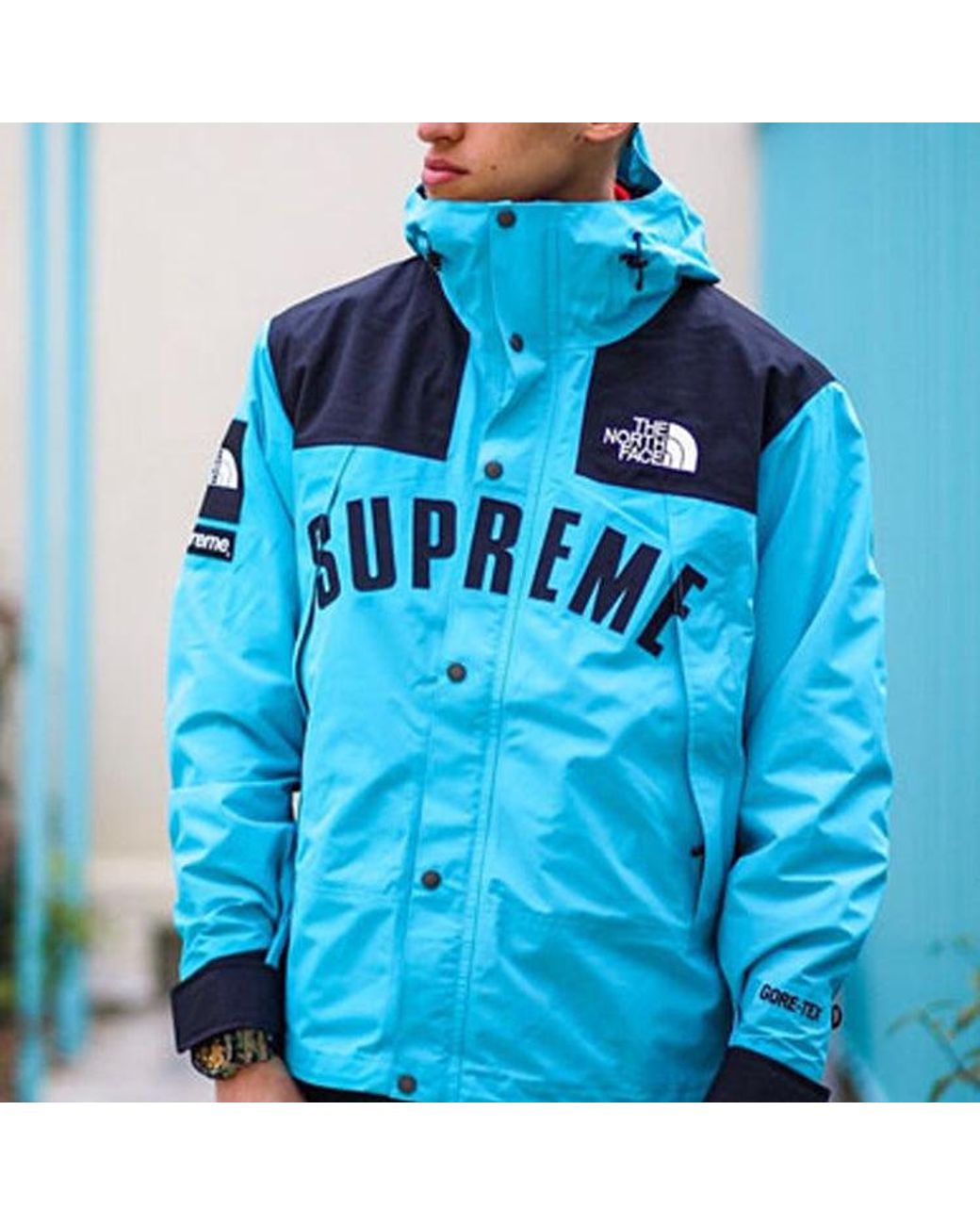 19ss Supreme × North Face Arc Logo Parka Supreme The North Face Arc Logo Mountain Parka (SS19) - $398