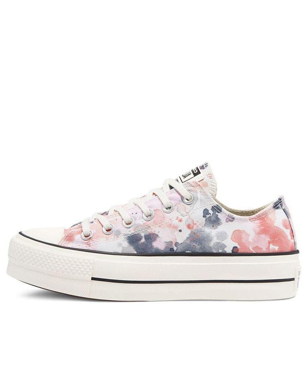 Converse White (Wmns) Chuck Taylor All Star Platform Low 'Washed Florals'