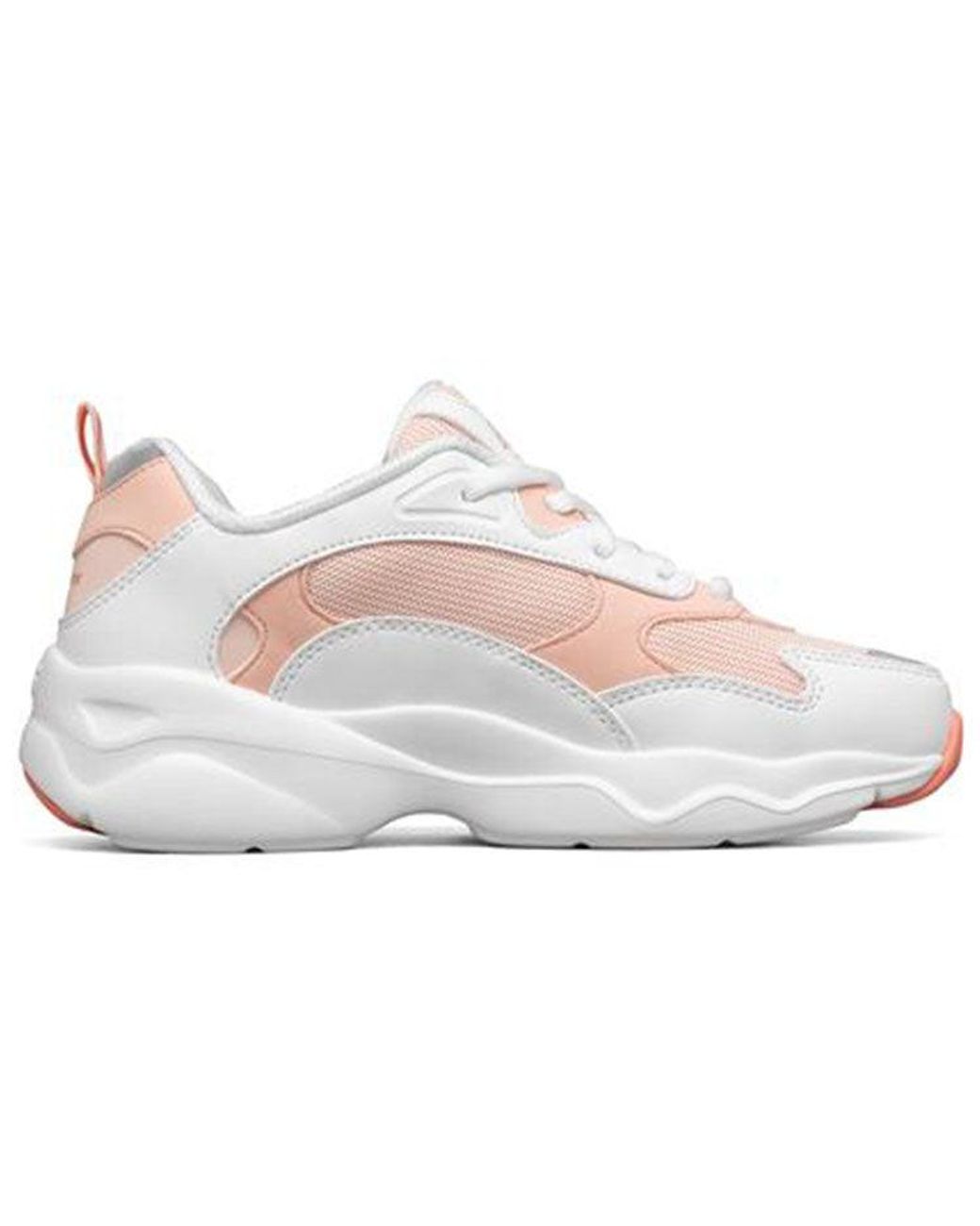 Skechers White (Wmns) D Lites Airy Sneakers