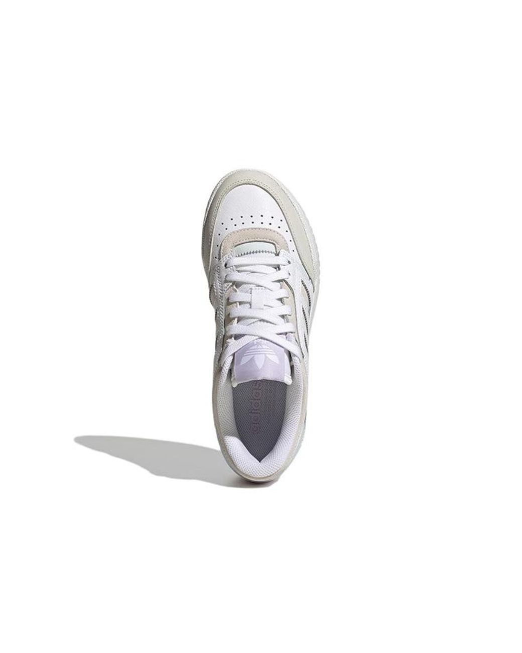 Adidas White (Wmns) Originals Drop Step Low