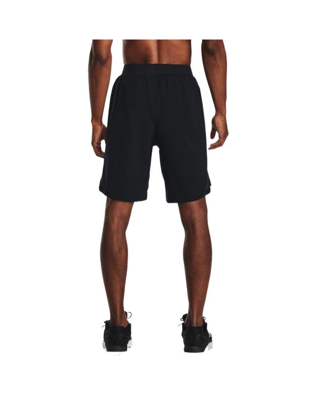 Under Armour Black Launch Run 9" Shorts for men