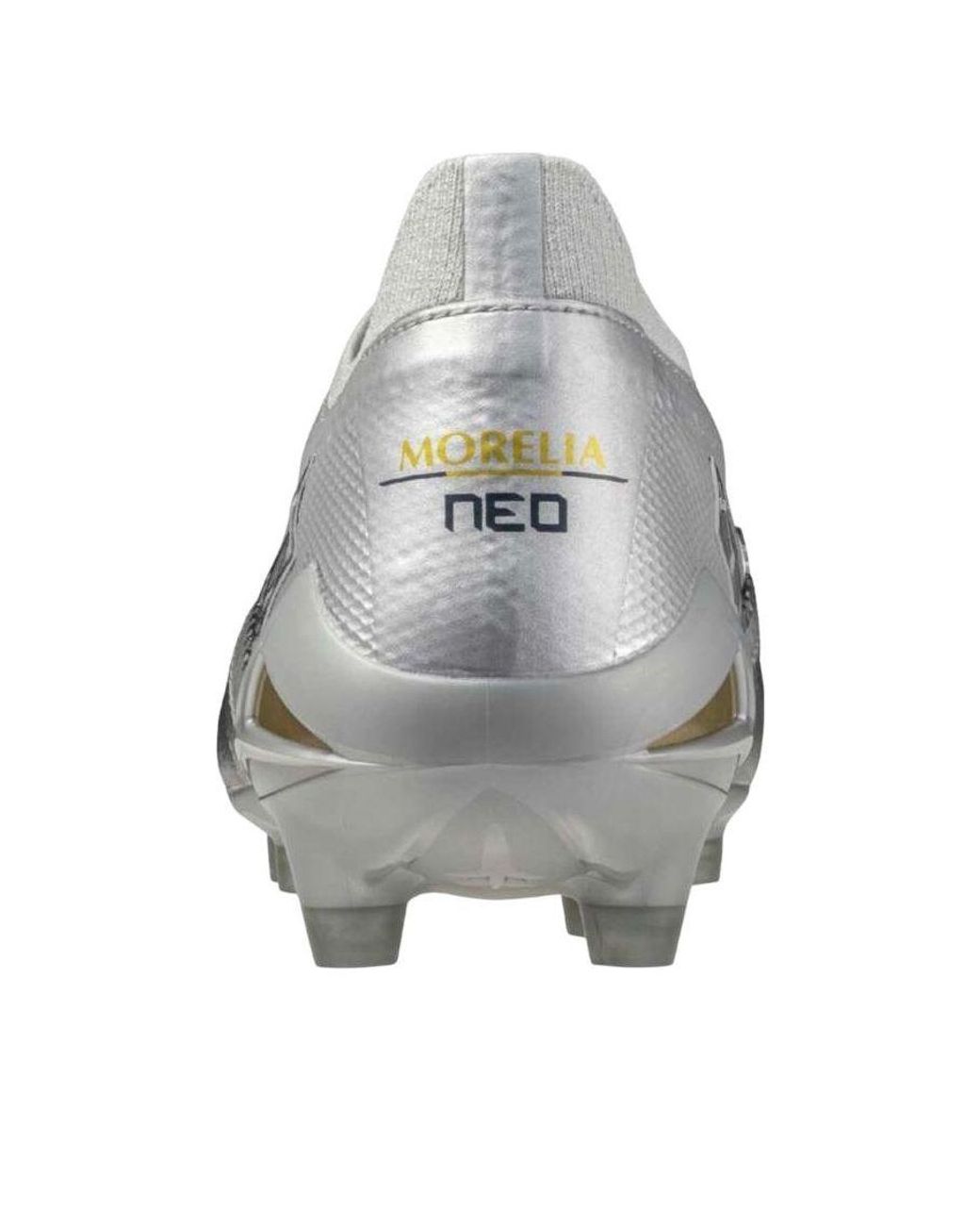 Mizuno Gray Morelia Neo 4 Beta Japan Fg 'Platinum Pack' for men