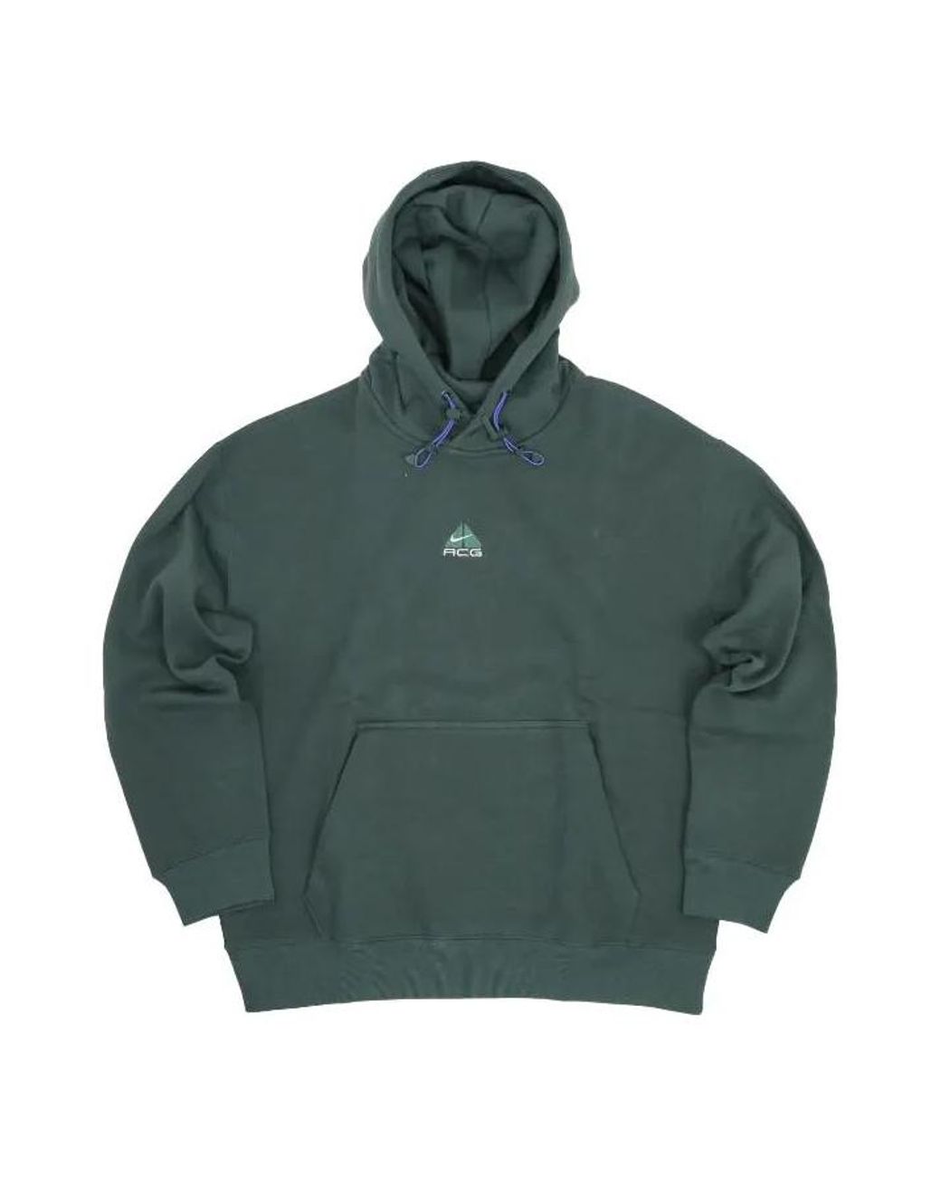 nike acg hoodie green