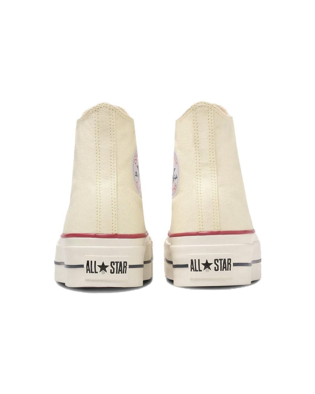 Converse Natural All Star Lifted High Top 'Ivory' for men