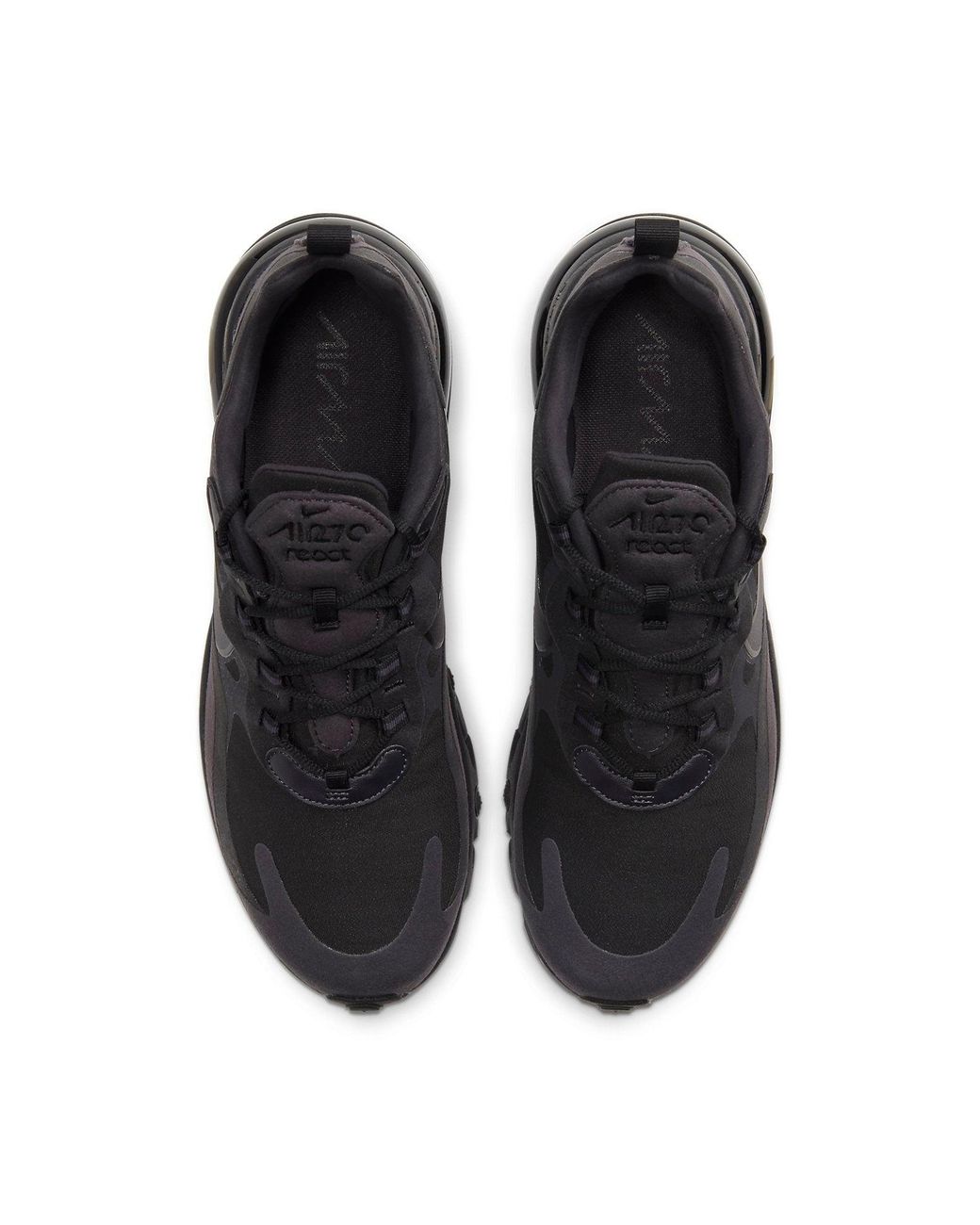 Nike Black Air Max 270 React Oil' for men