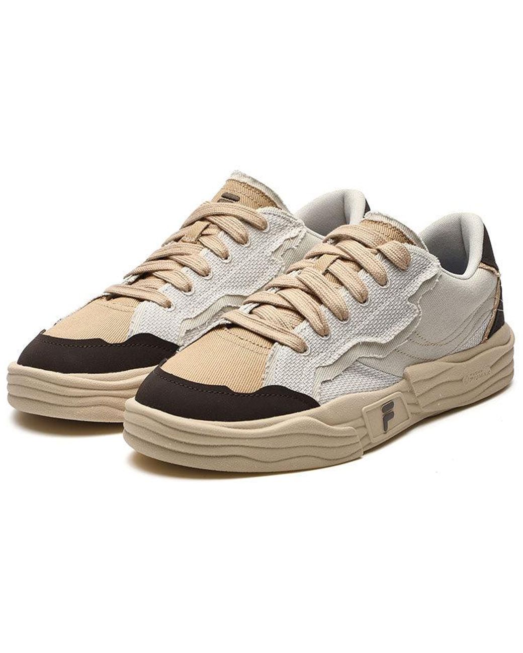 Fila White Pop 2 Skate Shoes for men