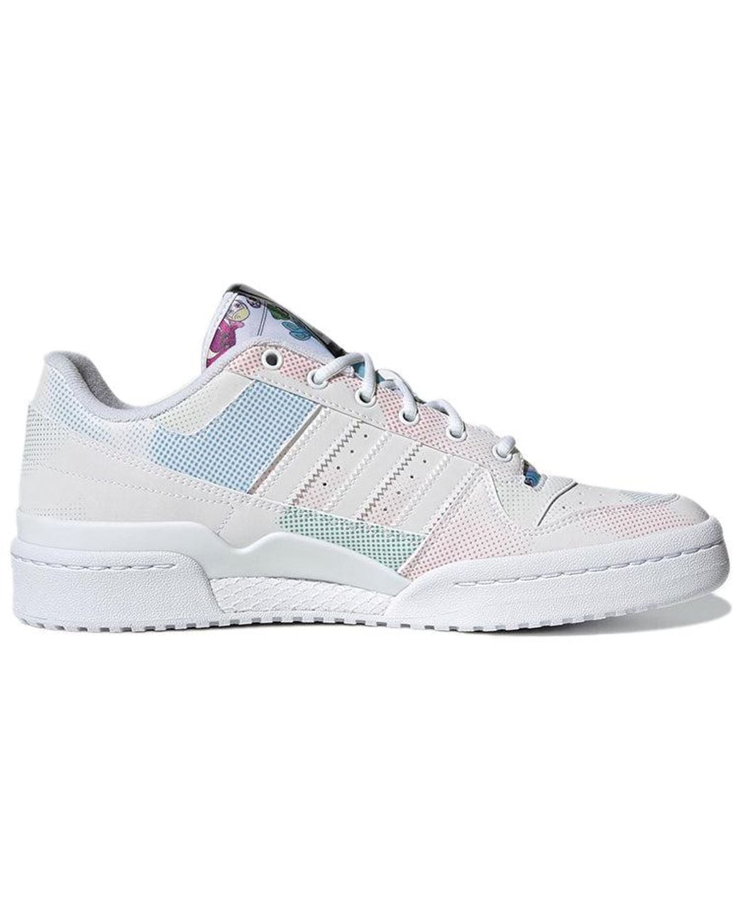 Adidas White Disney Pixar X Forum Low for men