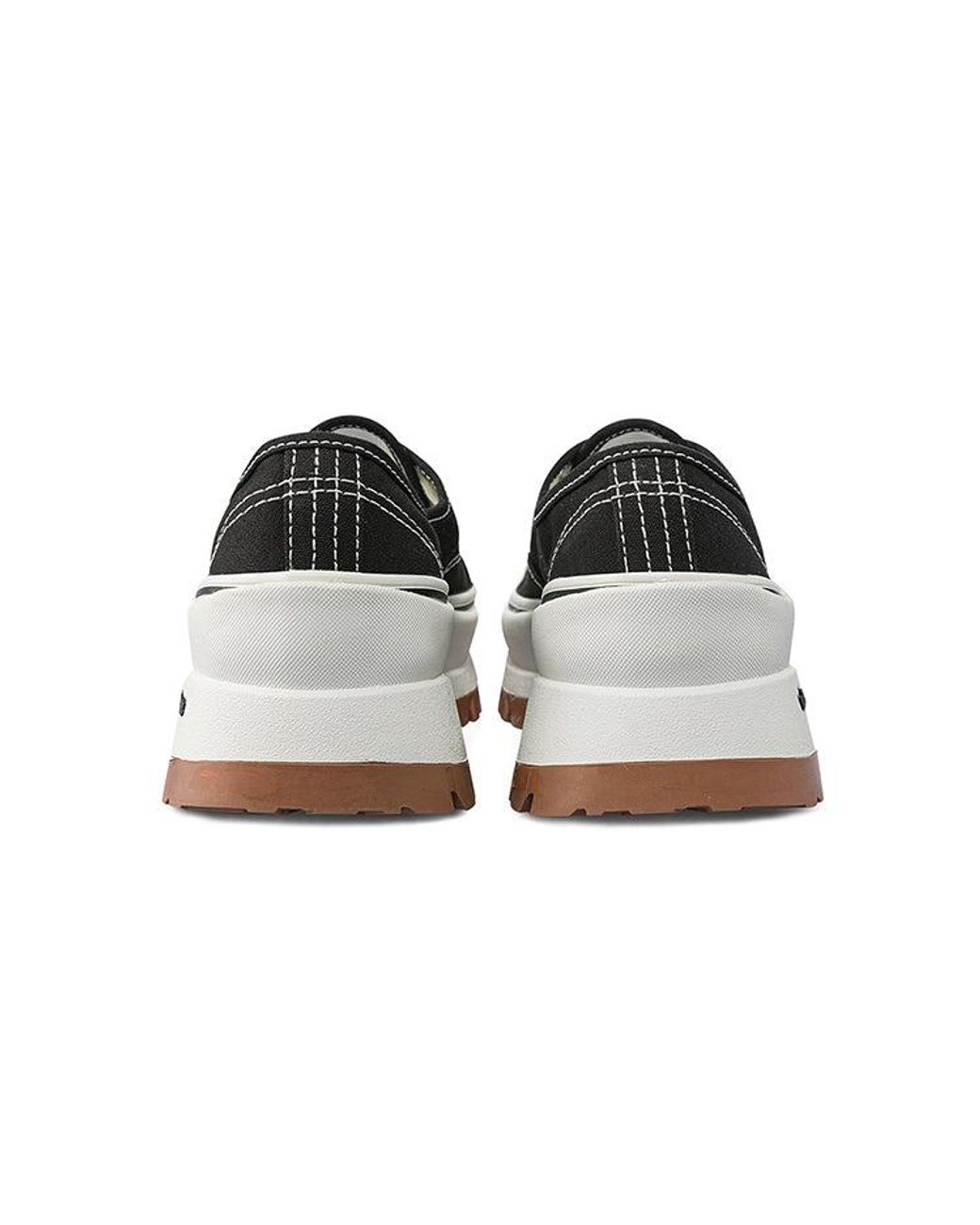 Vans Black Authentic Vibram Dx Classics Gum' for men