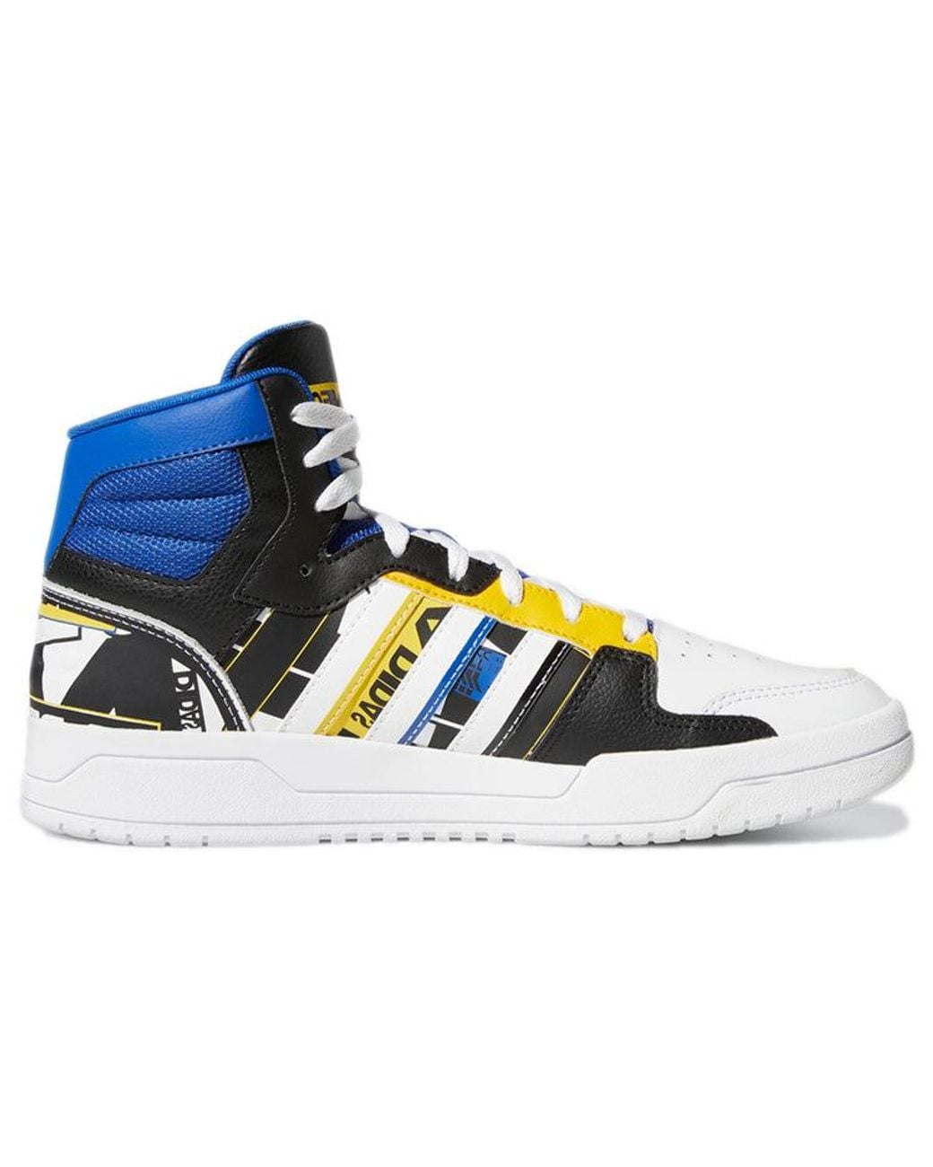 Adidas Blue Entrap Mid 'Golden State Warriors' for men