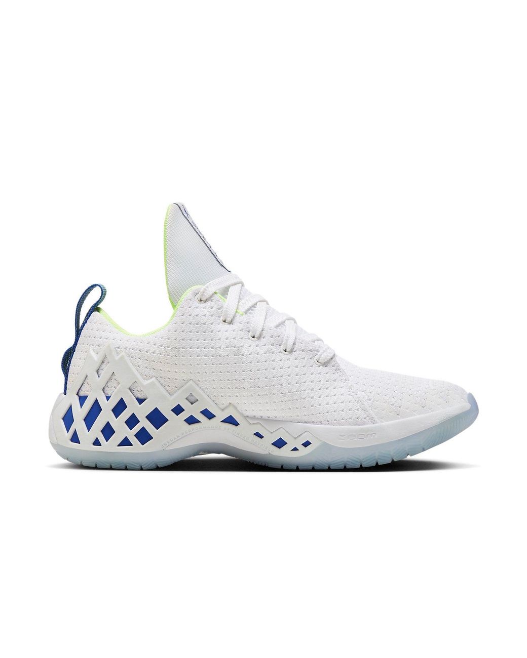 Nike White Jumpman Diamond Low Pf for men