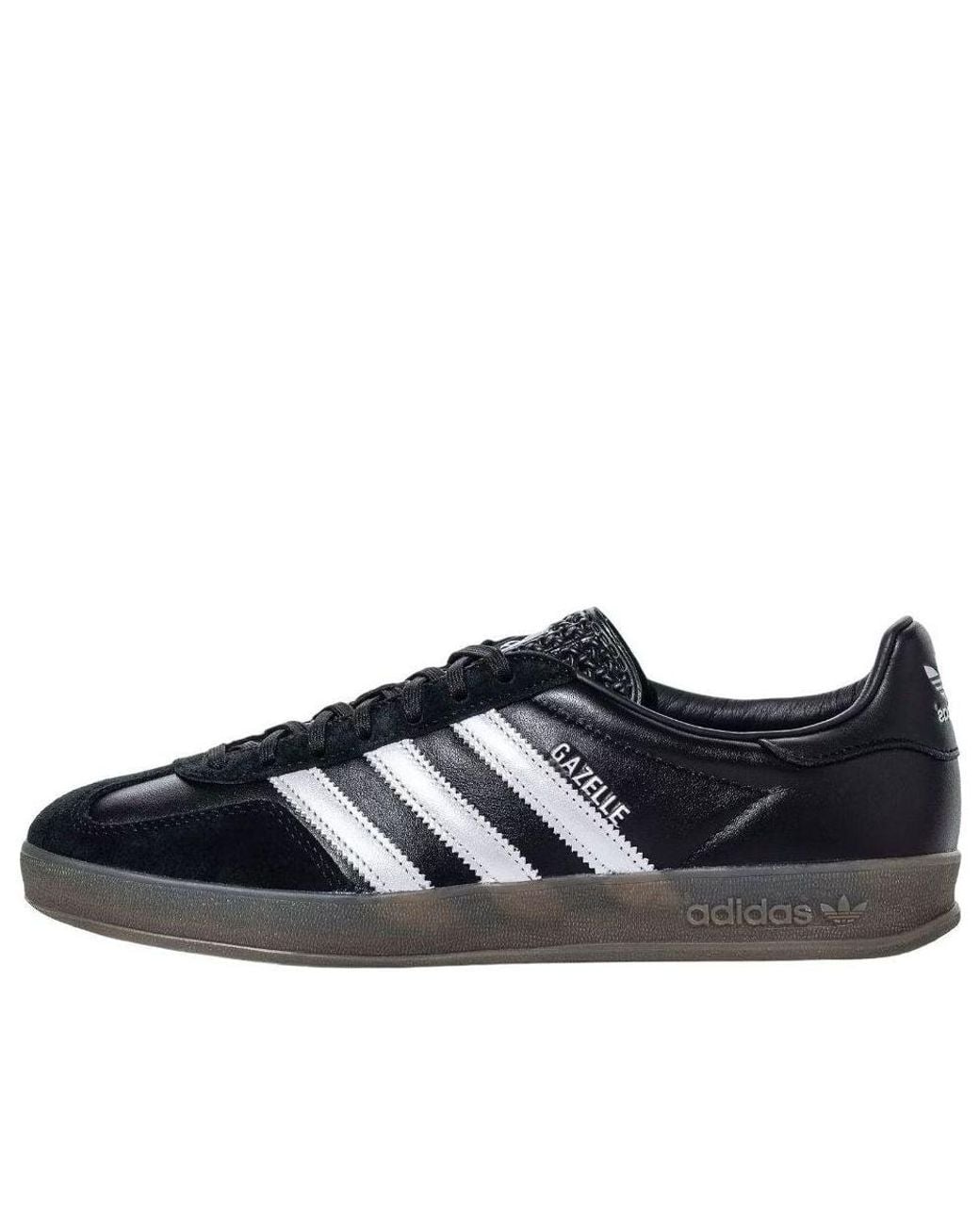 Adidas Black Gazelle Indoor Matte Gum' for men