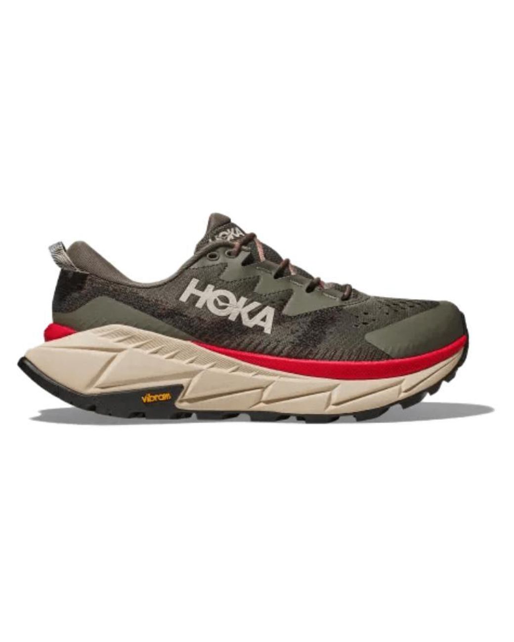 Hoka One One Brown Skyline Float X 'Slate Oat Milk' for men