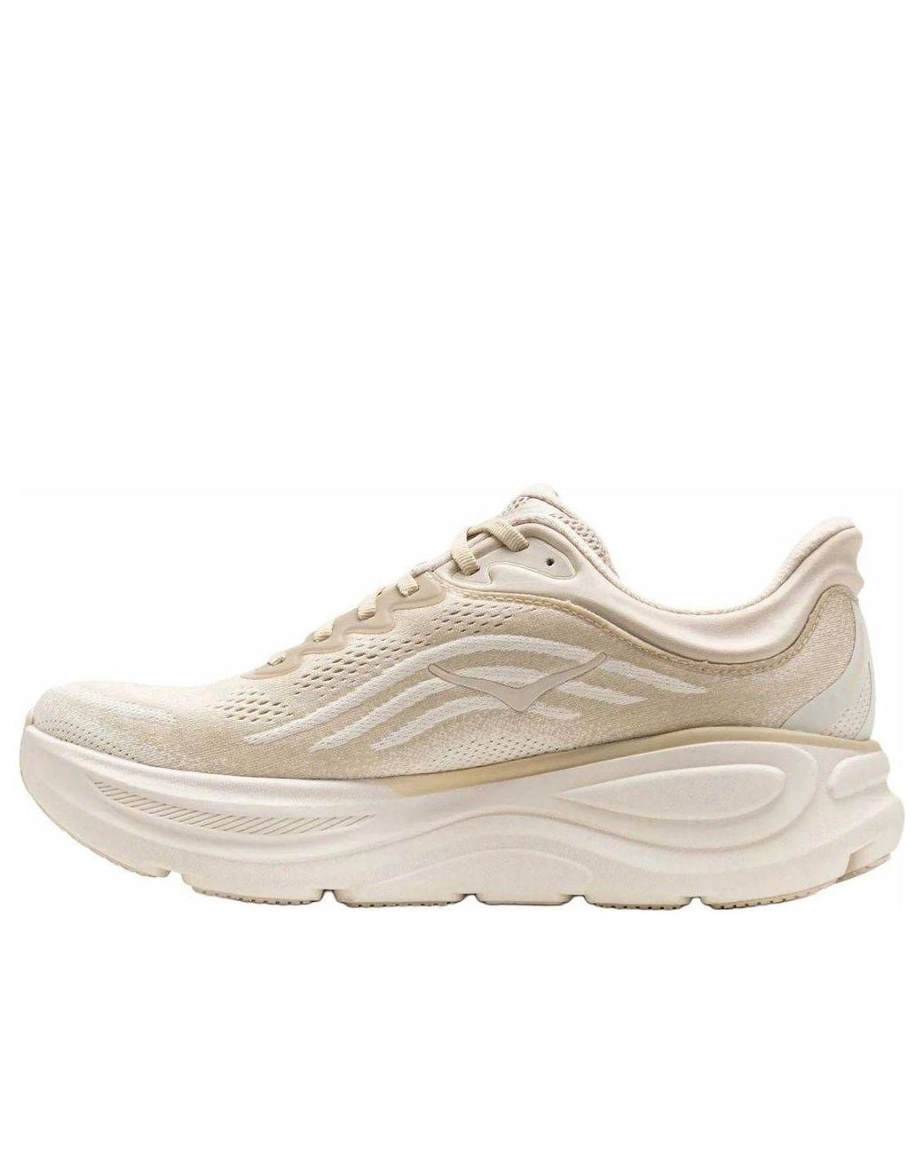 Hoka One One White Bondi 9 'Oatmeal Oatmilk' for men