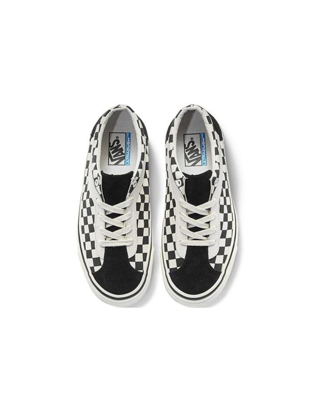 Vans White Bold Ni Checkerboard Marshmallow' for men