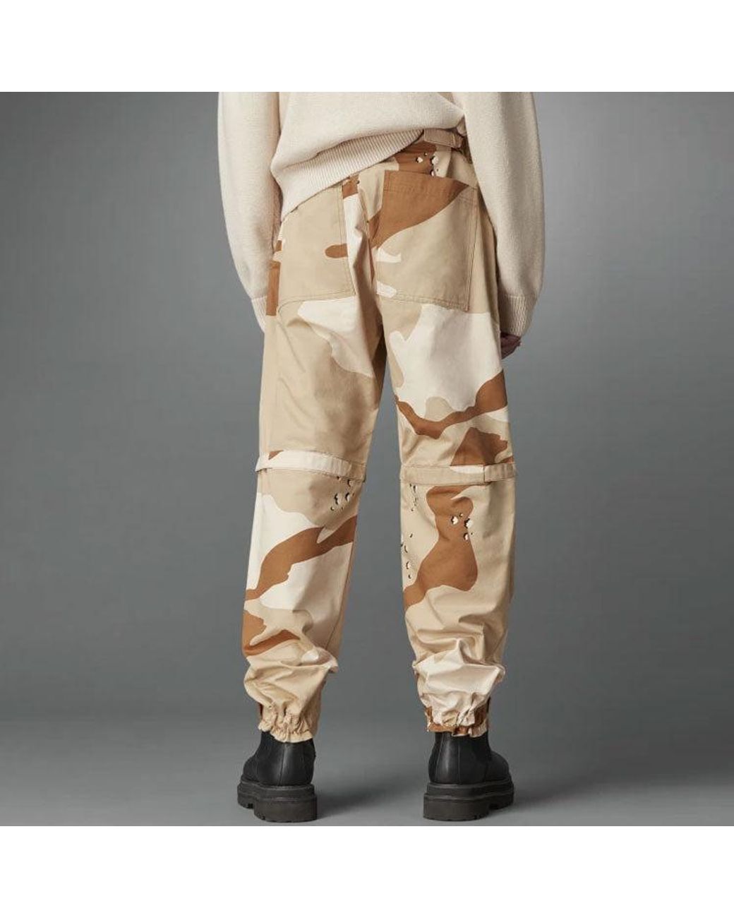 Adidas Natural Originals Version Series Cotton Camouflage Cargo Casual Pants for men