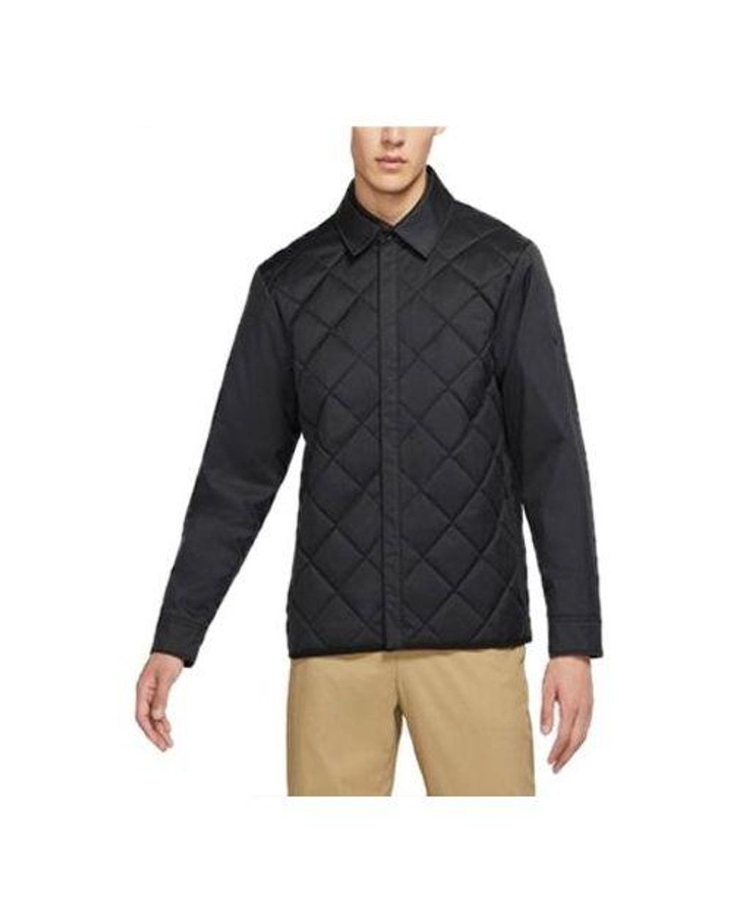 Nike Black Repel Synthetic-Fill Golf Jacket for men