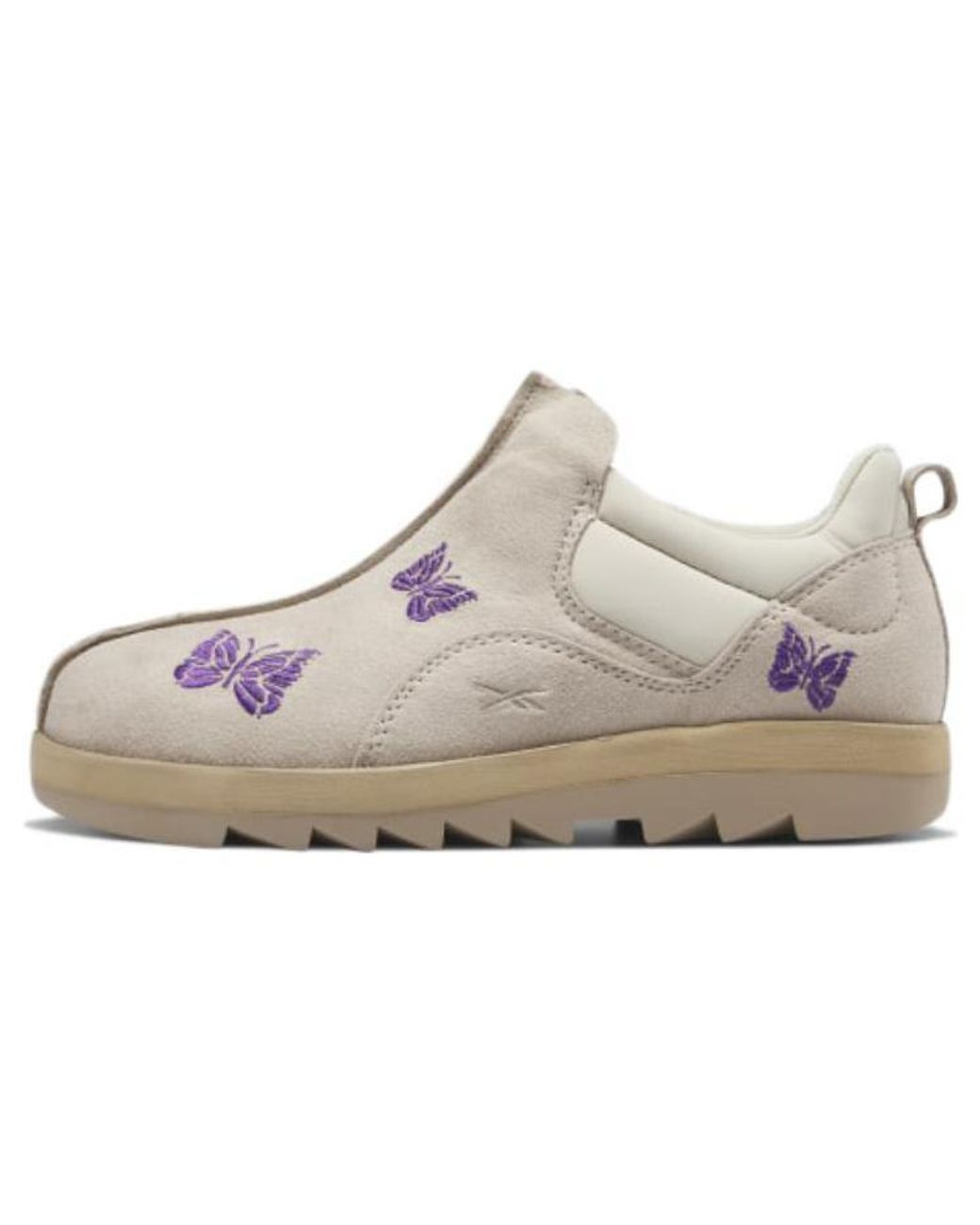 Reebok White Beatnik X Needles