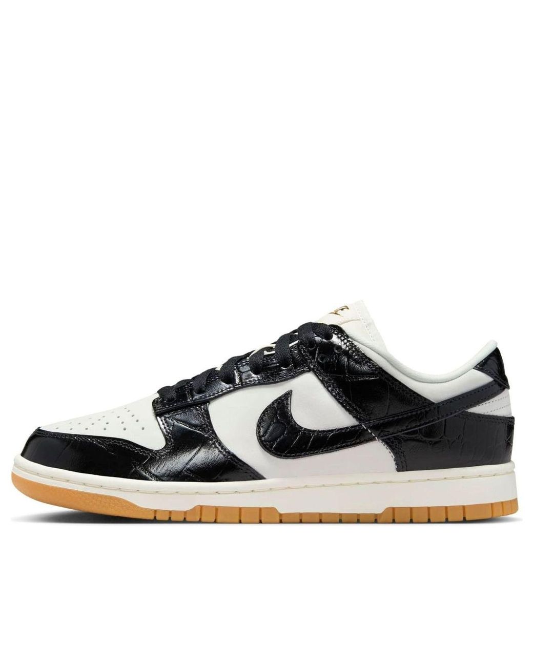 Nike Black (Wmns) Dunk Low Lx Croc'