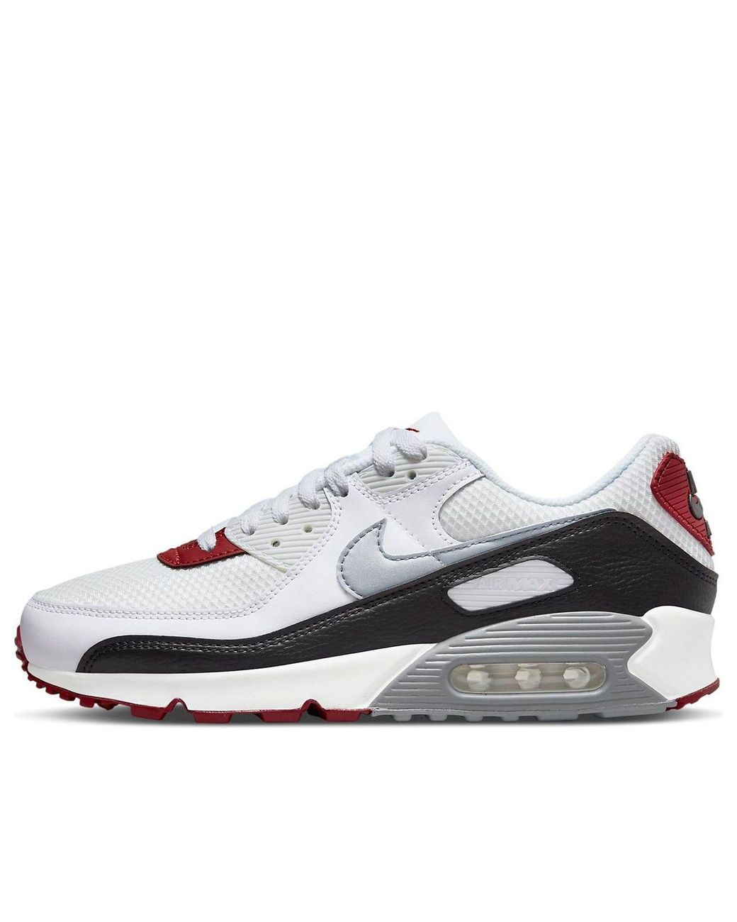 Nike Air Max 0 Low Tops Retro White Red for men
