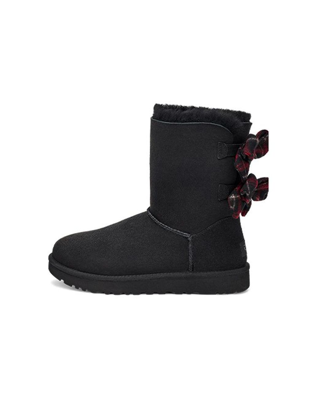 Ugg Black (Wmns) Bailey Bow Novelty High