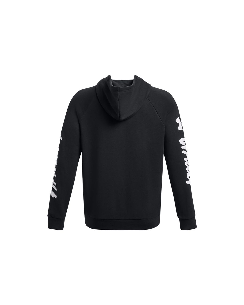 Under Armour Black Rival Fleece Graphic Hoodie for men