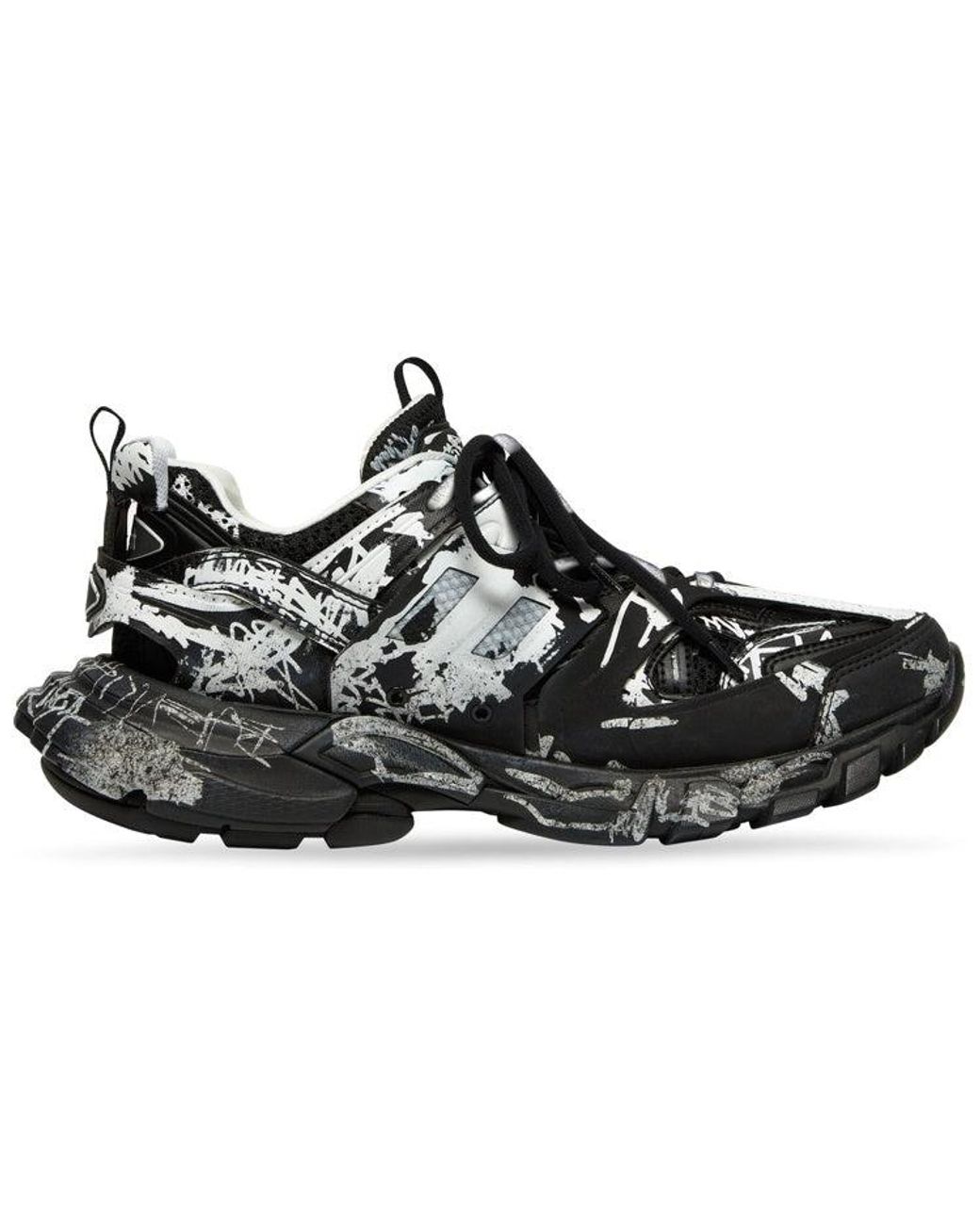 Balenciaga Black Track Graffiti for men