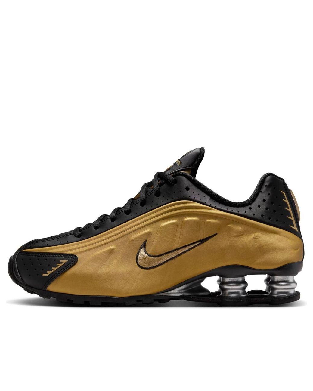 Nike Brown (Wmns) Shox R4 Metallic'