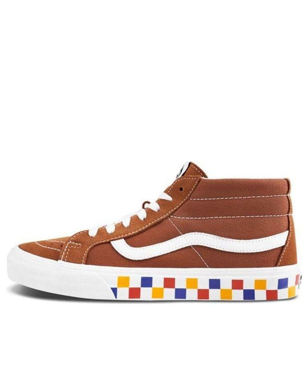 Vans Brown Sk8-Mid Reissue for men