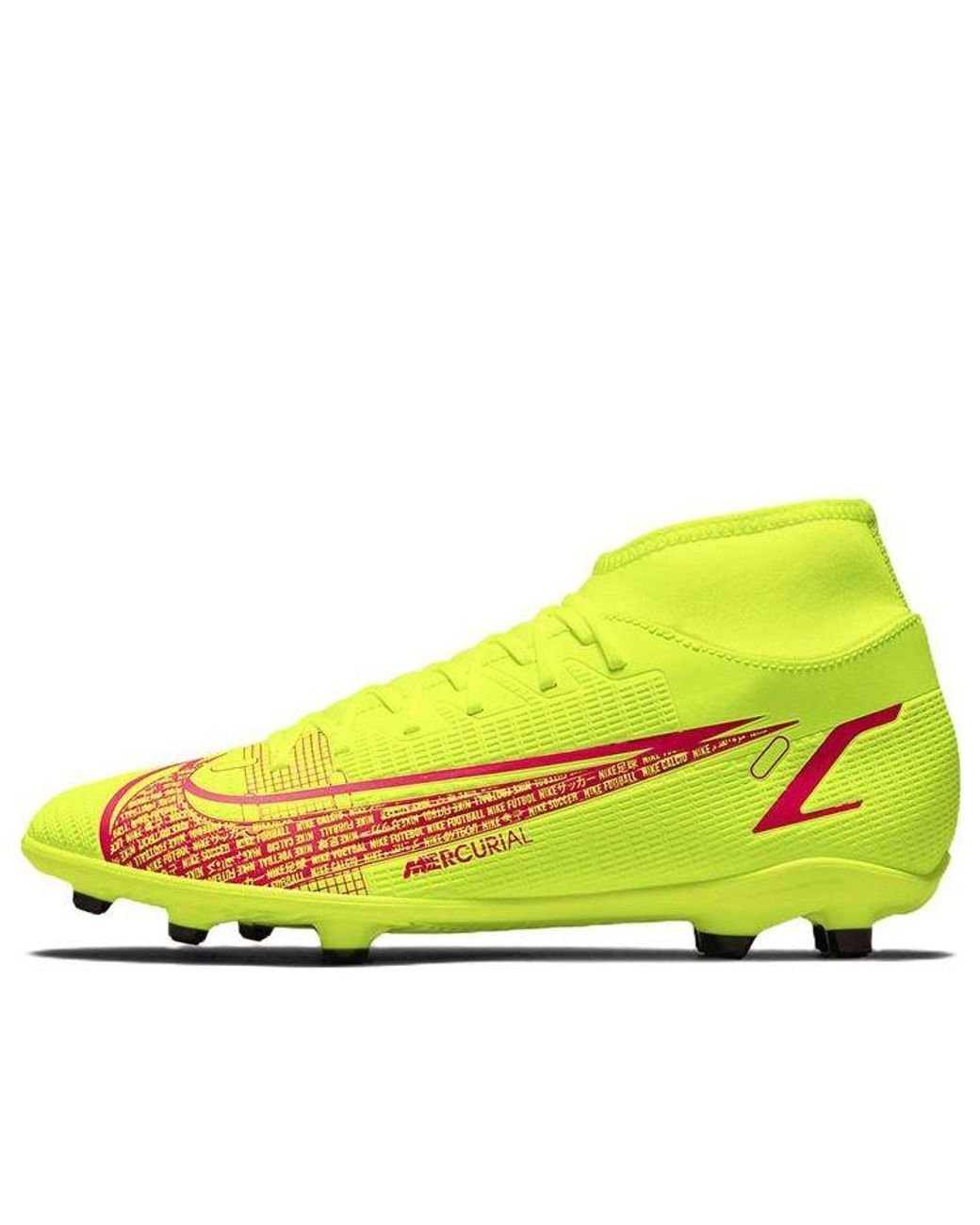 Nike Mercurial Superfly 8 Club Mg Soccer Shoes Yellow/red for Men | Lyst