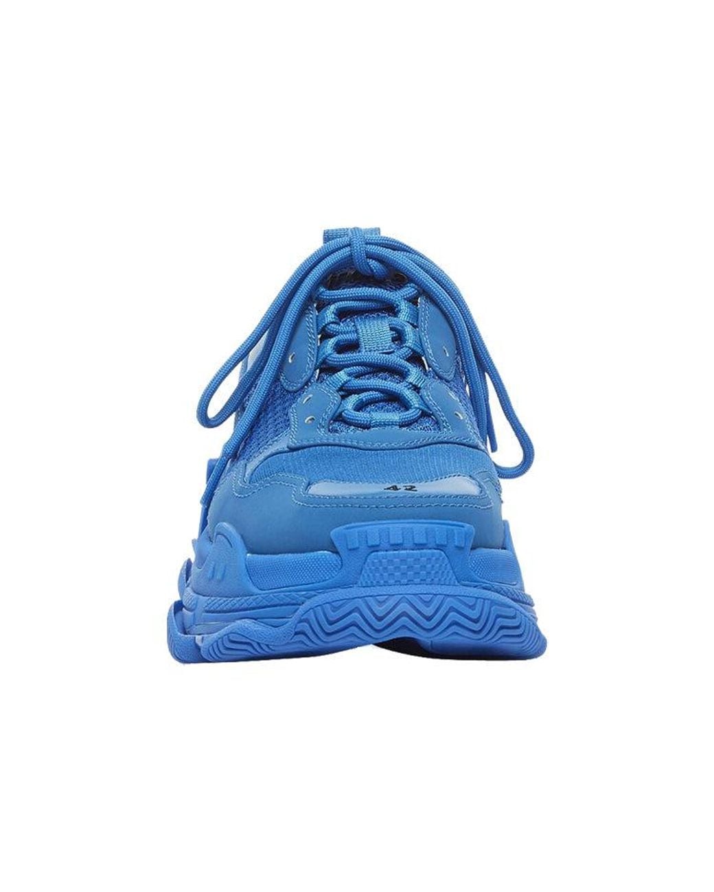 Balenciaga Blue Triple S Sneaker for men