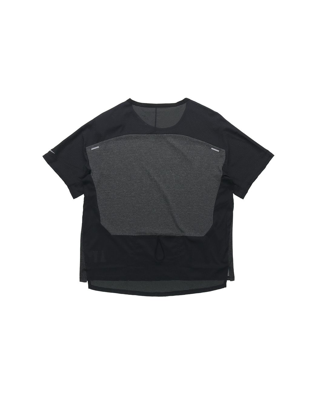 Nike Black Ultra Run Division Trainingsport Fast-Dry Breathable Fabric Short Sleeve T-Shirt for men