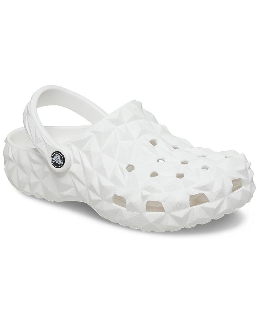 CROCSTM White Classic Geometric Clog for men