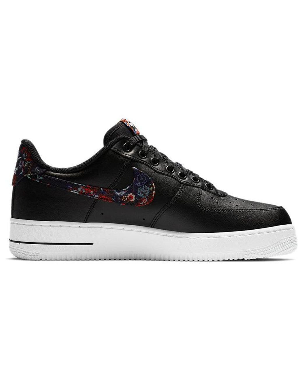 Nike Air Force 1 Low Floral in Black | Lyst