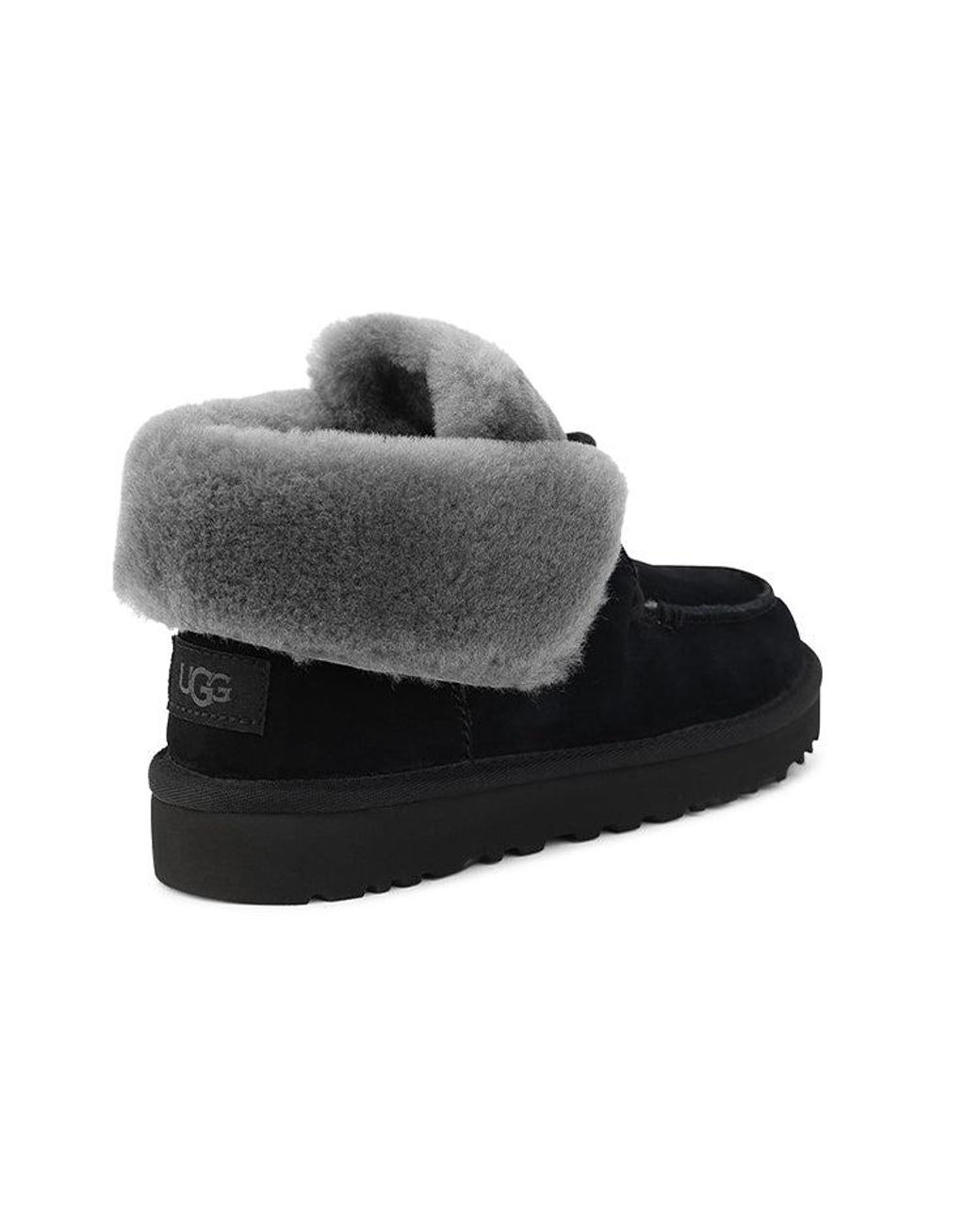Ugg Black (Wmns) Diara Lacing Fleece Lined