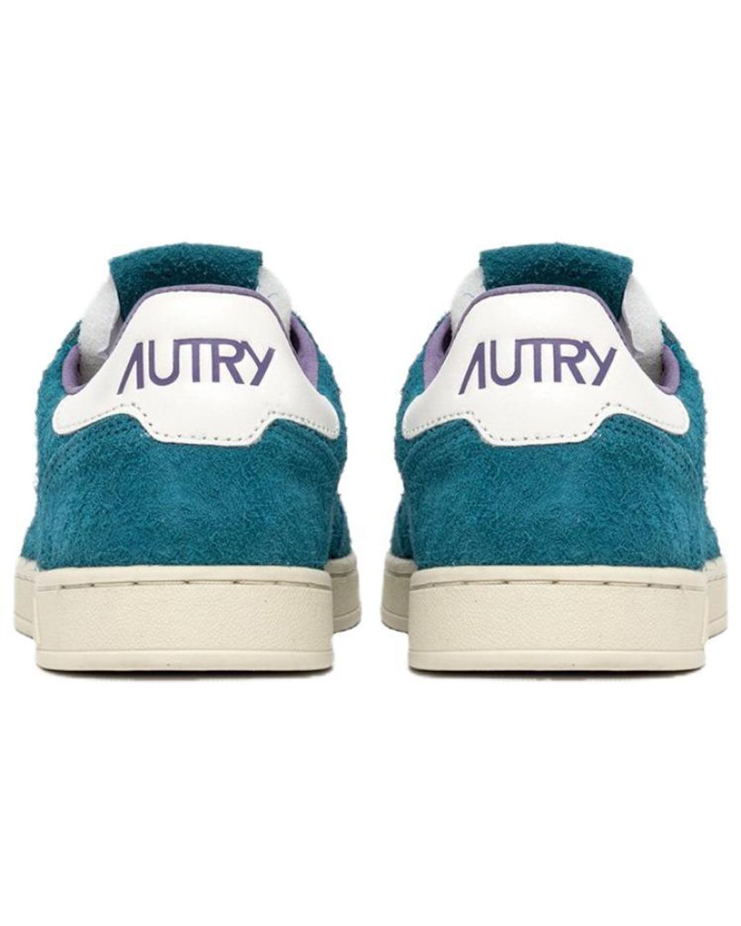 Autry Blue (Wmns) New Flat Low Suede 'Zafiro And Alyssum'