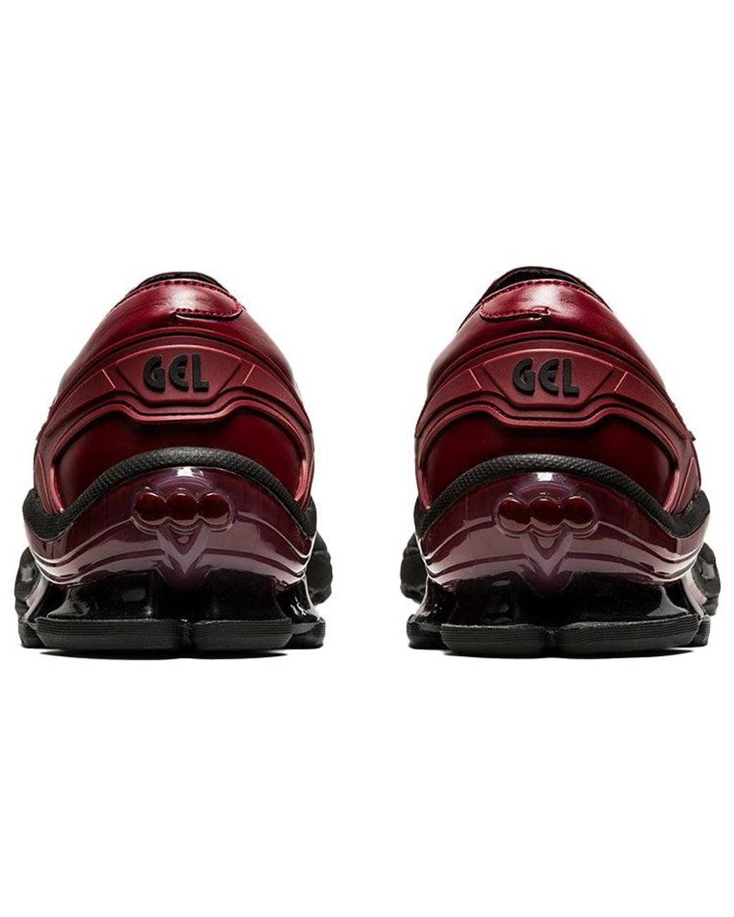 Asics Red Gmbh X Gel Chappal 'Burgundy' for men