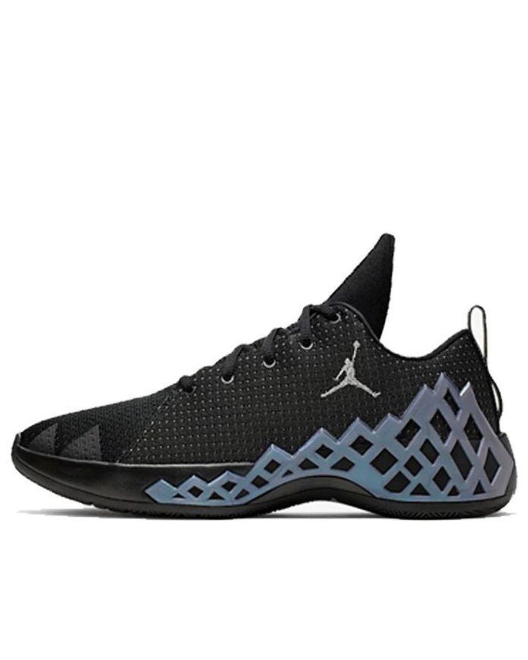 Nike Black Jordan Jumpman Diamond Low 'Metallic' for men
