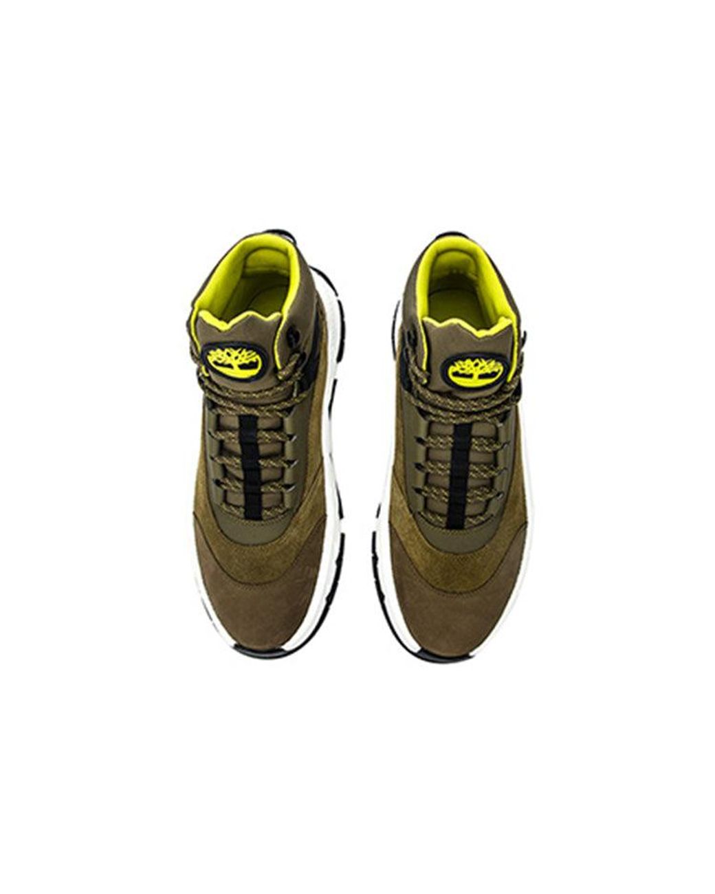 Timberland Green Turbo Hiking Boots Nubuck' for men